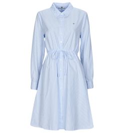 Korte jurk tommy hilfiger ithaka knee shirt-dress ls