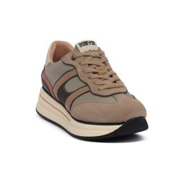Lage sneakers keys taupe silvia