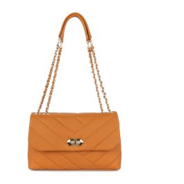Lancaster, dames, tassen, oranje, maat: one size leer,
