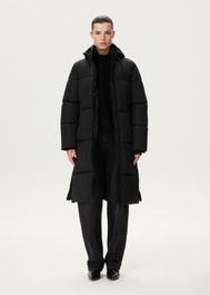 Lange gewatteerde jas - xl,xxl,xs - costes basic