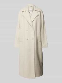 Lange jas met reverskraag, model 'margot'