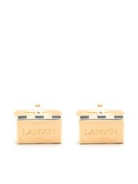 Lanvin manchetknopen met gegraveerd logo - goud