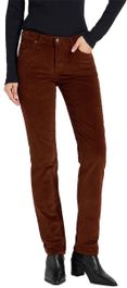 Lee marion regular fit broek bruin 33 / 33 vrouw