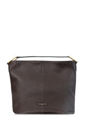 Leren hobo tas natascha bruin