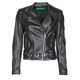 Leren jas benetton 2alb53673