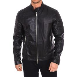Leren jas dsquared s78an0045-s41491-900