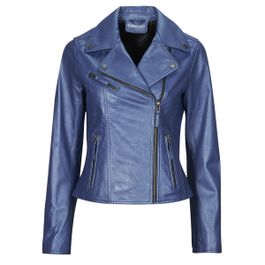 Leren jas oakwood club metal