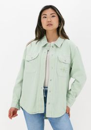 Lichtblauwe calvin klein blouse shirt jacket