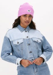 Lichtblauwe object spijkerjas marina trend denim jacket