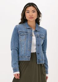 Lichtblauwe object spijkerjas objwin new denim jacket noos