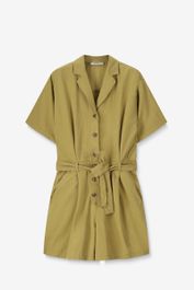 Groene Lichtgroene playsuit
