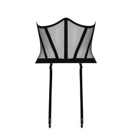 Lise charmel lingerie adorable en sexy taille corset zwart ach4885