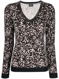 Liu jo trui met dierenprint - beige