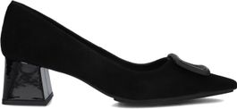 Lodi pumps dames charin, maat: 42, materiaal: suède, kleur: zwart