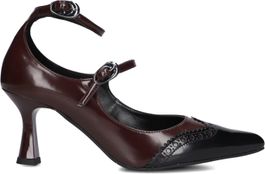 Lodi pumps dames geranio, maat: 41, materiaal: lakleer, kleur: rood