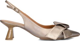 Lodi slingbacks dames kal5307, maat: 36, materiaal: leer, kleur: brons