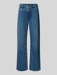Blauwe Loose fit jeans met steekzakken, model 'jude'