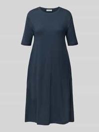 Loose fit jerseyjurk van katoenmix