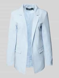Loose fit lange blazer met klepzakken, model 'bozzy'