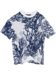 Louis vuitton pre-owned 2000s aquagarden monogram t-shirt - blauw