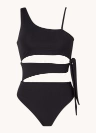 Maaji midnight black stunning badpak met cut-out detail