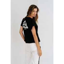 Maicazz nanora-t-shirt black/offwhite su25.75.027