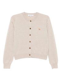 Maison kitsuné baby fox patch vest - beige