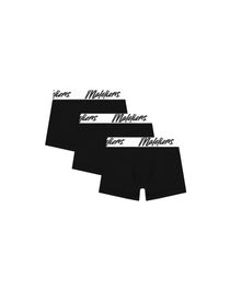 Malelions junior boxer 3-pack - black/black