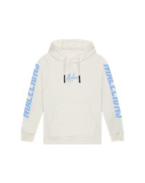 Malelions junior lective hoodie - off-white/vista blue