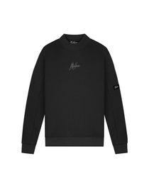 Malelions men turtle crewneck - black