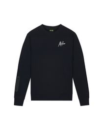 Malelions sport counter crewneck - dark navy