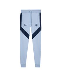 Malelions sport leader trackpants - light blue/navy