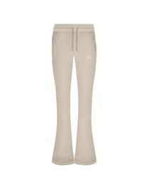 Malelions women velvet trackpants - taupe