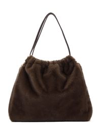 Mango schoudertas  bruin