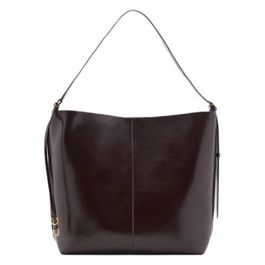 Mango schoudertas donkerbruin