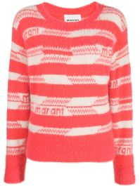 Marant Étoile gestreepte trui - roze