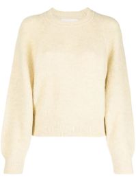 Marant Étoile ribgebreide trui - geel