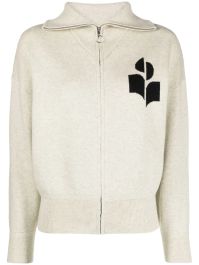 Marant Étoile trui met logoprint - grijs