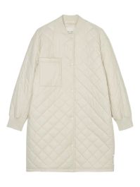 Marc o'polo gewatteerde jas - beige