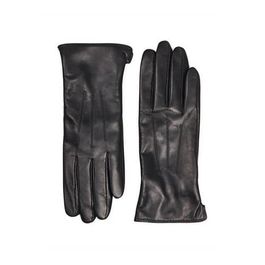 Markberg leren handschoenen zwart