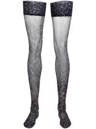 Marlies dekkers panty met luipaardprint - paars