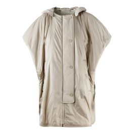 Max mara, dames, mantels, beige, maat: 4xs zijde,