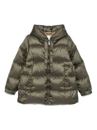 Max mara donsjack met capuchon - groen