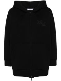 Max mara obbia jack met capuchon - zwart