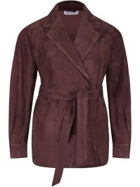 Max mara suède jack - rood