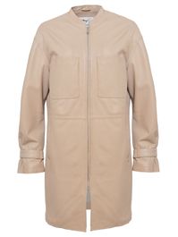 Maze Sally Leren jas, Dames, Maat: Medium, Grey Maze Sally Leren jas, Dames, Maat: Medium, Grey