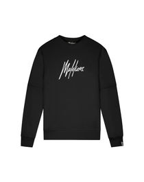 Men malelions men essentials sweater - black