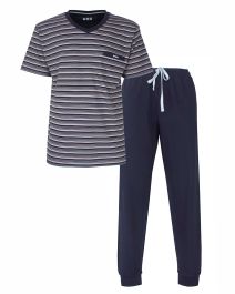 LONXU Pyjama Set Heren Zijde Satijn Pyjama Lange Mouw Loungewear LONXU Pyjama Set Heren Zijde Satijn Pyjama Lange Mouw Loungewear