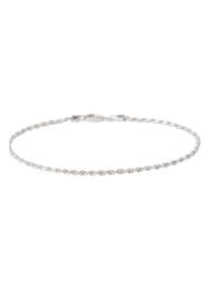 Miansai rope chain armband van zilver