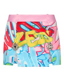 Minirok bombing graffiti